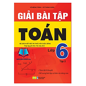 Sách - Giải Bài Tập Toán 6 - Tập 2 (Kết Nối Tri Thức Với Cuộc Sống)