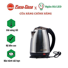 Mua Ấm điện siêu tốc  ấm đun nước 1 8 lít RẠNG ĐÔNG Model: RD-AST18ST2