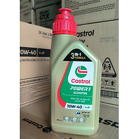 Dầu nhớt xe tay ga Castrol Power 1 Scooter 0,8L (800ML)