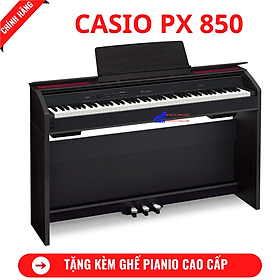 Đàn Piano Điện Casio PX 850BK + Tặng Kèm Ghế Piano Cao Cấp+ Khăn Phủ Đàn