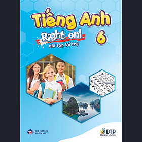 Hình ảnh sách Bài tập bổ trợ Tiếng Anh 6 Right On!