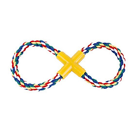 Dog Cotton Rope Toy Hand-woven Puppy Molar Toy Pet Chewing Cleaning Teething Toys Puppy Training Toy Dogs Interactive Toy