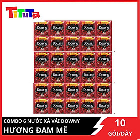 Hình ảnh COMBO 6 dây Downy Đam mê 10 gói x6