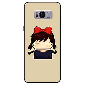 Ốp lưng dành cho Samsung S8 - S8 Plus - S9 Plus mẫu Anime Cô Gái Véo Má
