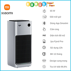 Máy Lọc Không Khí Xiaomi Smartmi Jya Fjord Pro Khử Khuẩn Nano Guard Kết Nối App Phù Hợp Không Gian 70 m2 Lọc Sạch Tới 99.99% Vi Khuẩn Công Suất Lọc 550 m3/Giờ - Hàng Chính Hãng