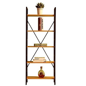 KỆ GỖ CHÂN SẮT 5 TẦNG KACHI MK245