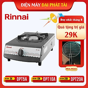 Mua Bếp Ga Đơn Rinnai RV-150 (G) - Đen- Hãng chính hãng tại Đại Phát Tài