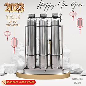Mua Bộ lọc nước sinh hoạt Inox SUS304 D250 van tự động