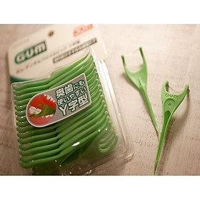 Chỉ nha khoa Sunstar Gum làm sạch các mảng bám giữa kẽ răng - Made in Japan