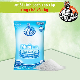 Muối Tinh Sạch Cao Cấp Ông Chà Và 1kg (Refined table Sea Salt)