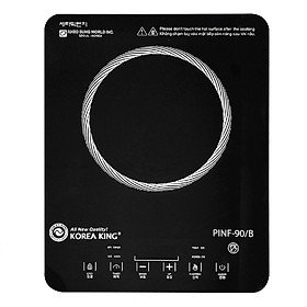 Mua Bếp hồng ngoại Korea King PINF -90B (bếp đơn  mặt kính cường lực  công suất 2000W )-Hàng chính hãng