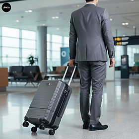 Vali Du Lịch Xbags Titan XB6103 20 Inch - Vali Xách Tay Nhựa ABS Chống Va Đập, Bánh Xe Xoay 360 Độ, Khóa Số TSA Cao Cấp