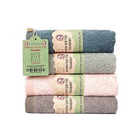 Mua 1 KHĂN MẶT SỢI TRE CAO CẤP TAKABABY - XUẤT NHẬT/CHÂU ÂU  KT: 28x46cm -GIAO MÀU NGẪU NHIÊN