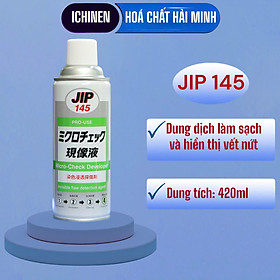 Mua JIP145 Dung dịch làm sạch và hiển thị vết nứt  bình xịt kiểm tra vết nứt 420ml ICHINEN Nhật Bản