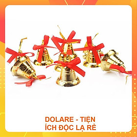 Bộ 9 Chuông Vàng Trang Trí Noel Giáng Sinh