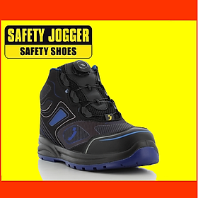 [HÀNG CHÍNH HÃNG] Giày Bảo Hộ Lao Động Safety Jogger Cador S1P Mid TLS Cao Cổ, Khóa Vặn, Chống Dập Ngón