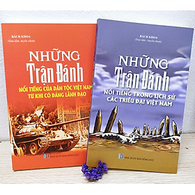 Sách lịch sử - Những trận đánh nổi tiếng trong lịch sử Việt Nam  (Combo 2 cuốn)