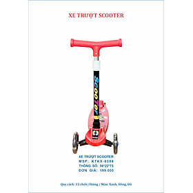 XE SCOOTER CHO BÉ TỪ 3 - 8 TUỔI (NHỎ)