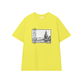 Áo T-Shirt TEEHAY di tích lịch sử Hà Nội thun tay lỡ Form rộng Unisex