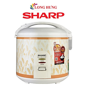 Mua Nồi cơm điện nắp gài Sharp 1.8 lít KS-18TJV/ GR / LL  - Hàng chính hãng