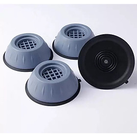 Mua Đế chống rung  chống xê dịch bảo vệ tuổi thọ máy giặt  máy sấy  chân đế kê bàn  chân đế kê tủ Mẫu mới - Màu Xám