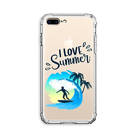 Ốp Lưng Dẻo Chống Sốc cho điện thoại Apple Iphone 7 Plus / 8 Plus - 04004 0567 BEACH03 - Hàng Chính Hãng