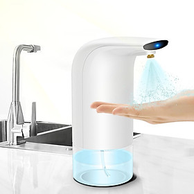 Máy rửa tay tự động cảm ứng, phun cồn sát khuẩn thông minh, hoạt động tự động không tiếp xúc, dung lượng 300ml
