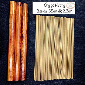 Mua NHANG KHÔNG TĂM TRẦM HƯƠNG DÀI 30CM QUẢNG NAM NẮP VÀNG - LOẠI SIZE TO- ĐƯỜNG KÍNH 2MM