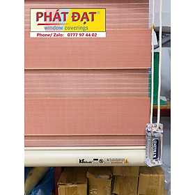 Mua RÈM CẦU VỒNG MÀU HỒNG DÂU LZ50 NGANG 1M4 CAO 1M4