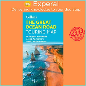 Sách - Collins The Great Ocean Road Touring Map - Plan Your Adventure Along Aust by Collins Maps (UK edition, paperback)