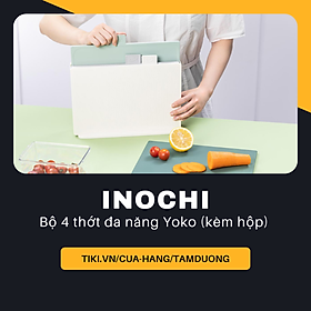 Mua Bộ 4 thớt đa năng Inochi Yoko (kèm hộp) – Giao màu ngẫu nhiên