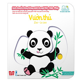 Nơi bán Sách Tương Tác - Sách Chuyển Động Thông Minh Đa Ngữ Việt - Anh - Pháp: Vườn Thú – Zoo – Le Zoo - Giá Từ -1đ