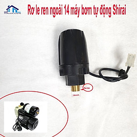 Mua Rơ le máy bơm tăng áp Shirai ren ngoài 14 loại ren thô