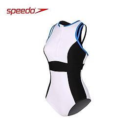 Đồ bơi một mảnh nữ Speedo 8-13574G829 SPORTY RETRO 1PC AF (A) WHITE/BLACK - 8-13574G829