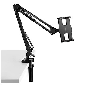 Mua Giá đỡ điện thoại  máy tính bảng kẹp cạnh bàn  giá sách... chất liệu kim loại  xoay góc 360 độ  4-12.9 inch UGREEN LP142 50394 - Hãng chính hãng