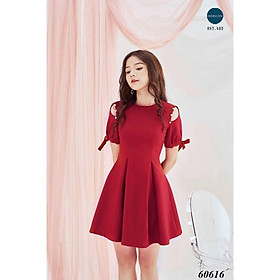 Váy xòe rớt vai - đính cườm nhẹ nhàng nữ tính cho bạn nữ /có size XXL