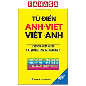 Sách - Từ Điển Anh-Việt - Việt-Anh - Bìa Cứng (Tái Bản 2026)