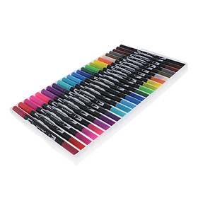 Dual Tip Watercolor Brush Pens Multi-color for Marker Painting