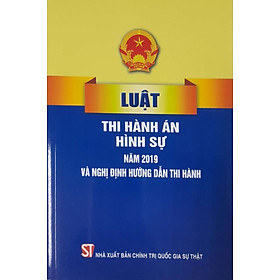 Luật thi hành án hình sự năm 2019 và nghị định hướng dẫn thi hành