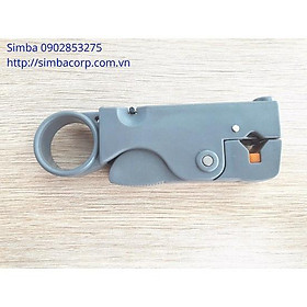 Mua Dao tiện bóc vỏ cáp đồng trục RG6 RG59  Xám  model HT-332