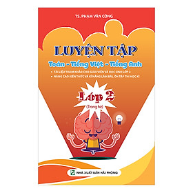 Nơi bán Luyện Tập Toán - Tiếng Việt - Tiếng Anh Lớp 2 (Trong Hè) - Giá Từ -1đ