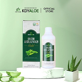 NƯỚC NHA ĐAM SÂM LÊ HỮU CƠ CHAI 1000ML KHỎE TIÊU HÓA ĐẸP SÁNG DA