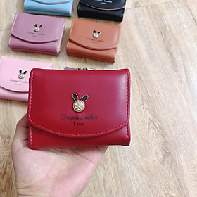 Ví Mini Khoá Gập Tai Thỏ