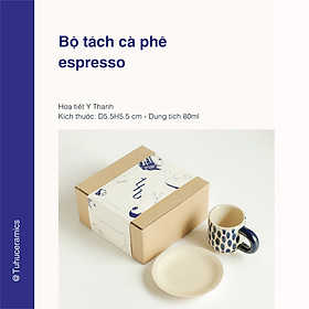 Mua Bộ Tách Cà Phê Espresso  Y Thanh  Gốm Tuhu