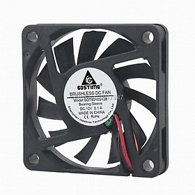 【 Ready stock 】1Pieces 6010 60mm 60*10mm DC 12V 2Pin Mini Small Cooling Fan