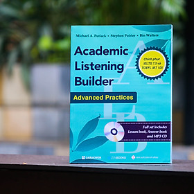 Ảnh bìa Sách - Academic Listening Builder - Advanced Practices (kèm CD) - trọn bộ 2 cuốn