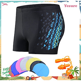 >> SO SÁNH GIÁ QUẦN BƠI NAM BOXER YESURE DIAMON CHẤT LIỆU POLYESTER SPANDEX CAO CẤP , CHỐNG THẤM , NHANH KHÔ FORM FITNESS THỜI TRANG (TẶNG KÈM NÓN BƠI BỊT TAI SILICON)- HÀNG CHÍNH HÃNG | Shopee Lazada Sendo Tiki | Nên mua ở đâu rẻ nhất 14 Quần bơi nam Boxer YESURE Diamon Chất liệu polyester Spandex cao cấp , chống thấm , nhanh khô form Fitness thời trang (Tặng kèm nón bơi + bịt tai silicon)- Hàng Chính Hãng