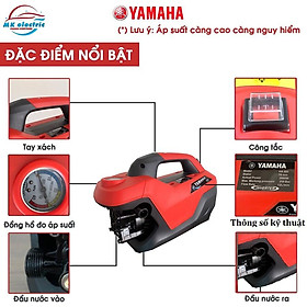 Mua MÁY RỬA XE YAMAHA HA889 TẶNG PHỤ KIỆN THEO MÁY ĐẦY ĐỦ  MÁY RỬA XE MINI GIA ĐÌNH CÔNG SUẤT MẠNH