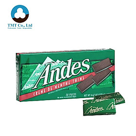 Kẹo Socola Andes bạc hà 132g