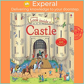 Sách - Look Inside a Castle by Conrad Mason (UK edition, paperback)